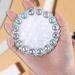 Buy Resin Nail Art Palette - Agate Display Board & Jewel Pattern Nail Polish Holder for Salon | International Shipping Available - Buy Online on GoSupps.com