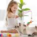 QUOZUO Cat Toys Kitten Toys Assortments 32 Packs Interactive Cat Toy Variety Pack for Kitty Cat Wand toy Cat Crinkle Balls with Bells Cat Spring Toy Catnip Toys for Indoor Cats Kittens - Buy Online on GoSupps.com