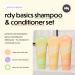 Hair Toss Detangling Shampoo & Conditioner Set | Lightweight Low pH Paraben & Sulfate Free | Strengthen & Detangle All Hair Types | 13.5oz Mint - Buy Online on GoSupps.com