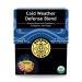 Buddha Teas Organic Cold Weather Defense Blend - OU Kosher, USDA Organic, CCOF Organic, 18 Bleach-Free Tea Bags