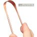 Buy Myga Antimicrobial Ayurvedic Tongue Scraper - Copper Tongue Cleaner for Bad Breath & Oral Health - Buy Online on GoSupps.com