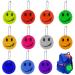Cosswe Safety Reflector Pendant 11 pieces of children Reflector Pendant Reflecting Smiley supporters Reflectors Children for Schoolpins Clothing Radio Pack Cycling Running Running