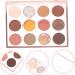 VINTORKY Eyeshadow Palette Eye Shadow Sparkle Shimmer Eyeshadow Glitter Flash Powder Organizer Student 1 count (Pack of 1) As Shown - Buy Online on GoSupps.com