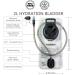 KUREIDA 2L Leak Proof Hydration Bladder | BPA Free Water Reservoir for Biking, Hiking, Running | Hydration Backpack Compatible | White - Buy Online on GoSupps.com