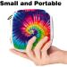 GIAPB Sanitary Napkin Storage Bag Period Bag Tampon Bag Makeup Bag Pad Pouch Colorful Swirl Tie Dye Color2716 - Buy Online on GoSupps.com