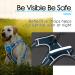 Thinkpet Adjustable Anti-Zug Dog Harness with Handle - Reflective & Breathable Large Blue - No Choke Design for Easy Control - Ideal for All Breeds - Buy Online on GoSupps.com