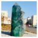 Natural Crystal Rough Natural Fluorite Crystal Tower Decoration Gift Decoration feng Shui 1pc (Size : 400-500g)