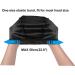 3PCS Silky Wave Caps for Men - Good Compression Caps for Wavers - Blakc - Buy Online on GoSupps.com