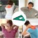 Adjustable Cervical Traction Belt - Neck Pain Relief Device with Steel Ring | Hammock Harness & Vertebral Pillow for Posture Correction - Buy Online on GoSupps.com