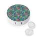 Paisley Psyche Contact Lens Travel Kit Portable Cute Contact Box with Mirror for Daily Outdoor