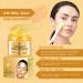 LOUXC 24K Gold Face Mask 120ml Gold Foil Peel Off Mask 24K Gold Anti Aging Face Mask for Skin Care Facial Masks Beauty Anti Aging Care - Buy Online on GoSupps.com