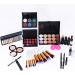 MKNZOME Professional Makeup Set - 29 pcs Cosmetic Gift Set with Travel Bag | Full Sizes Eyeshadow, Foundation, Lip Gloss | Ideal Birthday or Christmas Gift for Teens and Adults - Buy Online on GoSupps.com