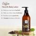 Nutriglow NATURAL'S Raw Irish Coffee Hand and Body Lotion With Honey & Shea Butter For Instant Skin Smoothing Skin Purifying No Sulphate & Silicones 10.14 Oz - Buy Online on GoSupps.com
