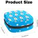 Menstrual Pad Bag with Zipper | Snowman Pattern Ladies Napkin Pouch & Tampons Collection Bag for Women & Girls - Buy Online on GoSupps.com