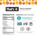 Mini Fruit Bars Variety (20 Pack) | No Sugar Added, Plant-Based, Vegan, Gluten-Free Breakfast Bar | Paleo Snack for Children & Adults | Non-GMO, Fiber-Rich - Buy Online on GoSupps.com
