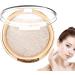 Face Highlighter Long Lasting Highlighter Palette Shimmer Contouring Powder | Stage Makeup Powder for Women Shape Your Face 6 01 - Buy Online on GoSupps.com