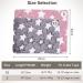 MICOOYO 2Pcs Small Animal Bed Mat - Fluffy Fleece Rabbit Guinea Pig Squirrel Hamster Pet Pad Mat (XS) - Stars Design - Buy Online on GoSupps.com