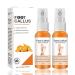 Foot Callus Removal Spray Foot Peel Spray Instant Foot Peeling Spray Orange Oil Hydrating Nourish Peel-Off Spray for Cracked Rough Heels Calluses & Dry Toe Skin Nourish Feet Skin(2PCS) Foot Callus Removal Spray 2PCS