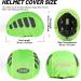 AOOGON Waterproof Bicycle Helmet Rain Cover - Reflective Durable & Universal Fit for All Helmets - Buy Online on GoSupps.com