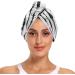 Bat Pattern Dry Hair Cap | Quick Drying Towel Set & Button Headband - Super Absorbent & Soft Comfort - Buy Online on GoSupps.com