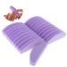 20 pieces for nails professional nail file 100/180 Grit polishing file fingernails buffer grinding blocks buffer for gelails washable double -sided nail files for nail studio and at home purple