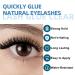 7g Clear Waterproof Eyelash Extension Glue - Strong Bonding Individual Lash Adhesive for DIY Lash Extensions - Buy Online on GoSupps.com