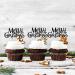 Pack of 24 Merry Christmas Cupcake Toppers Glitter Merry Christmas Cake Toppers Merry Christmas Xmas Theme Party Cake Decorations Accessories Black Colour 5 - Buy Online on GoSupps.com