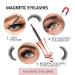 5-Pair Magnetic Eyelashes with Eyeliner Kit - Natural Look 3D Mink Reusable False Lashes - No Glue Needed | Includes Applicator | Type 1 - Buy Online on GoSupps.com
