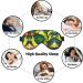 Buy SSIMOO Tropical Banana Leaves Soft Sleep Eye Mask - Breathable Travel Eye Patch for Women | Perfect for Relaxation - Buy Online on GoSupps.com