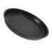 Zerodeko Non Stick Frying Pan Ceramic Frying Pan Outdoor Cookware Square Dinner Plates Non-Stick Frying Pan Meats Camping Pan Portable Charcoal Grill Flat Gas Stoves Oven Aluminum 21.50X21.50X2.50CM Black