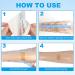 Hion Tattoo Aftercare Waterproof Bandage 4x4 Inch - 50 Pre-Cut Sheets - Buy Online on GoSupps.com