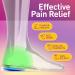 Heel Cups for Heel Pain Relief | Silicone Gel Inserts for Plantar Fasciitis | Shock Absorbing Cushion for Men & Women | Blue Size L - Buy Online on GoSupps.com