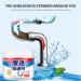 Pipe Dredging Agent 260g Sewer Dredging Agent Sink Dredging Agent Powerful Sink and Drain Cleaner Multifunction Powerful Pipe Dredging Agent Powder for Kitchen Sewer Toilet Clogging Cleaner (1) - Buy Online on GoSupps.com