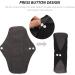 Washable Women's Sanitary Napkins | Reusable Bamboo Carbon Pads & Panty Inserts for Menstrual Comfort - Buy Online on GoSupps.com
