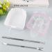 3-in-1 Professional Nail Soaking Bowl for Acrylic Nails - Gel Polish Remover & Cuticle Care Set - Salon-Quality Manicure at Home - Universal Pink Bowl - Buy Online on GoSupps.com