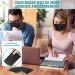 EHH Black Disposable Face Masks  Individually Wrapped  Breathable Face Mask for Men Women  3- Ply  Comfortable Adult Masks with Adjustable Nose Wire & Elastic Ear Loop 50 Pcs  Black Adult-black - Buy Online on GoSupps.com