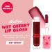 Lime Crime Wet Cherry Lip Gloss Diet Cherry - Deep Berry Shade, Vegan, Plumping & Comfortable Ultra Glossy Sheen - Long-Lasting & Non-Sticky - Buy Online on GoSupps.com