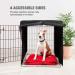 Downtown Pet Supply 42 Inch Dog Crate Cover - Rip Resistant Polyester with Side Windows & Secure Buckles - Universal Fit Kennel Cover - Buy Online on GoSupps.com