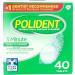 Buy Polident 3 Minute Denture Cleanser Tablets - 40 Size (40s) | Fast Worldwide Shipping - Buy Online on GoSupps.com