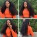 Brazilian Deep Wave Human Hair Bundles 9A | 100% Unprocessed Virgin Remy Hair | Deep Curly Weave for Black Women | Natural Color | 18 20 22 Inches - Buy Online on GoSupps.com