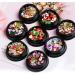 Lurrose 3D Christmas Metal Nail Studs Gems Xmas Nail Crystal Jewels Winter Holiday Nail Stickers Manicure Tips Wraps for Woman Girl Christmas Nails Art Decoration Supplies Style 3 3 Sets - Buy Online on GoSupps.com