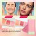 Blushers for Cheeks Make Up - Creamy Lightweight Multi-Stick for Face Eyes & Lip - Long-lasting 3-in-1 Multi-Use Blusher Contour Stick - Moisturize and Blendable Blush for Nature Look (Shy Pink) 1#shy pink 1 g (Pack of 1) - Buy Online on GoSupps.com