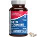 Anabolic Laboratories Acetyl L Carnitine Supplements - 30 Vegetarian 500mg Capsules for Brain Health and Energy Production