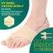 Toflower Bunion Corrector Day Night Support for Women and Men - Beige, Size S (1 Pair) - Buy Online on GoSupps.com