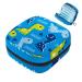 Portable women's binding-storage bags menstrual cup pocket female menstrual insert bag for teenage girls tampons for the first period dinosaur blue cute