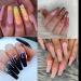 XXL Clear Long Square Nail Tips - 600 Pcs | Full Cover Acrylic Nail Tips Set with Bag | WOWITIS Extra Long Press On Nails - Buy Online on GoSupps.com