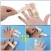 SAVITA 2pcs Finger Splints for Broken Finger Protection and Pain Relief - Composite Cloth Trigger Finger Splints for Straightening - Complexion Breathable Design - Buy Online on GoSupps.com