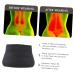 FRCOLOR Adjustable Warm Belt - Lumbar Support Wool Waist Strap for Men & Women | Protective Cashmere Warming Belt - Buy Online on GoSupps.com