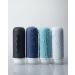 Yinke 90ml Silicone Travel Bottles Set - 4 Leak-Proof Containers for Shampoo & Cream - TSA-Approved BPA-Free Travel Essentials in Blue-Black - Buy Online on GoSupps.com