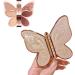 Butterfly Shape Eyeshadow Palette with 6 Shades | Ultra-Blendable High Pigmented Matte Glitter Eye Shadow Pallet High Pigmented Waterproof Eye Makeup Long Chocolate Mousse Color - Buy Online on GoSupps.com